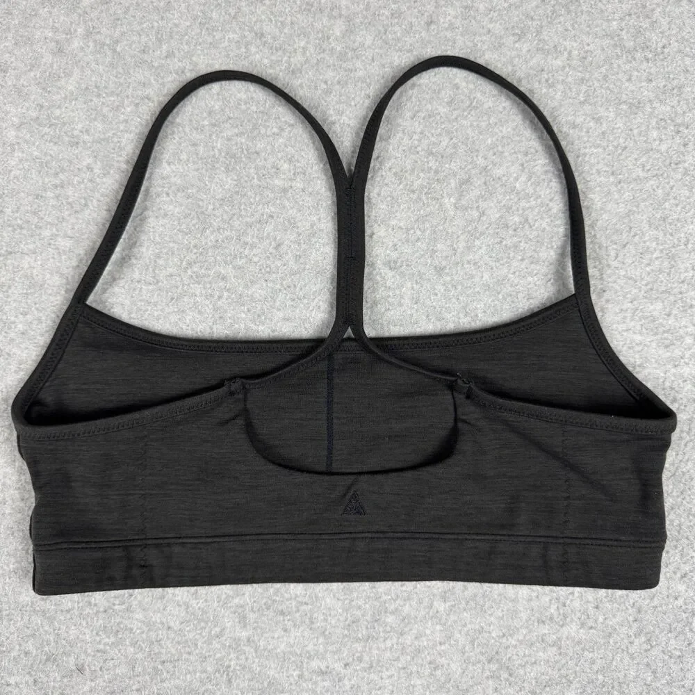 Women's Vitality Sportswear Spaghetti Strap Balance Sports Bra Grey - Small